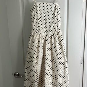 Polka Dot Spaghetti Strap Dress